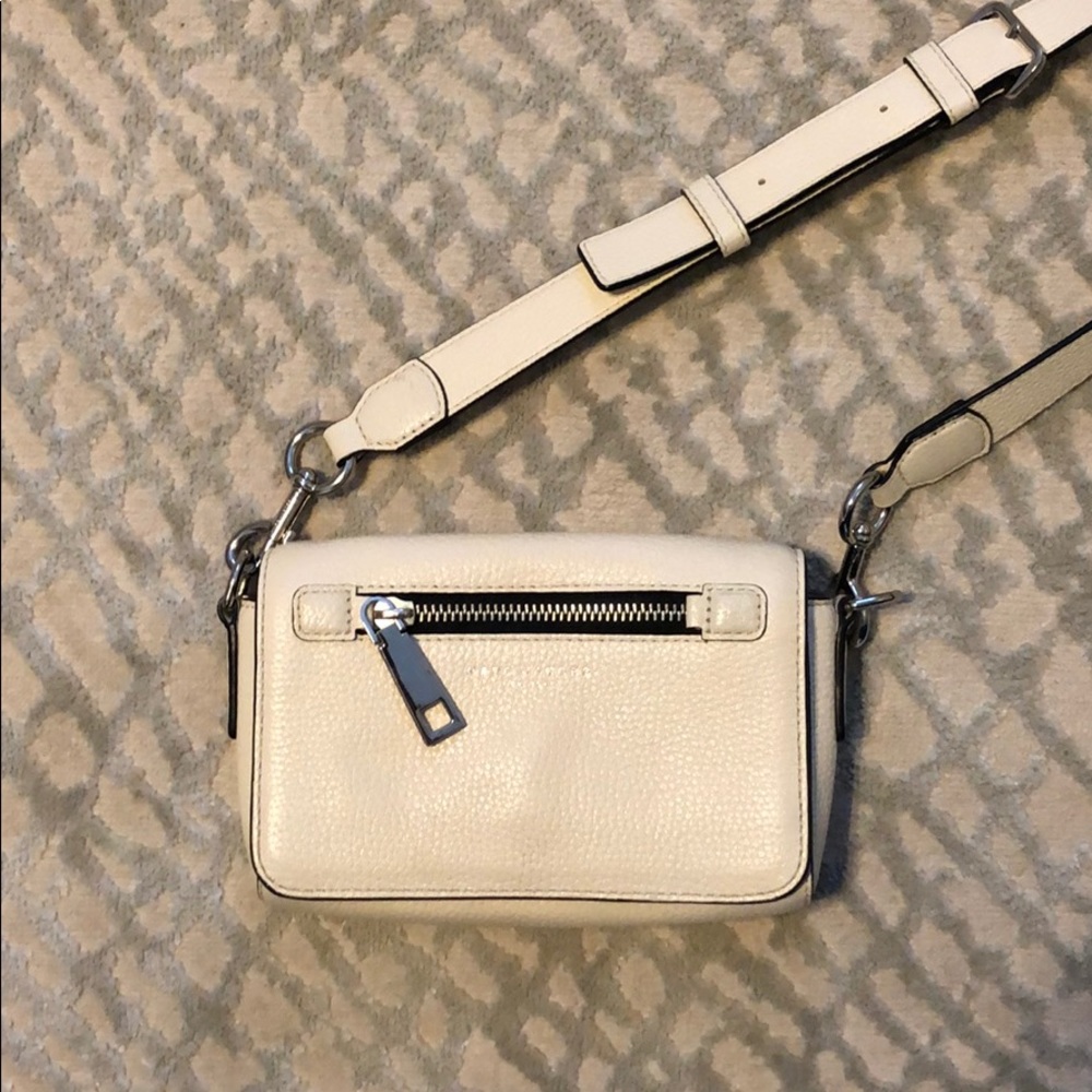 Marc Jacobs white crossbody bag